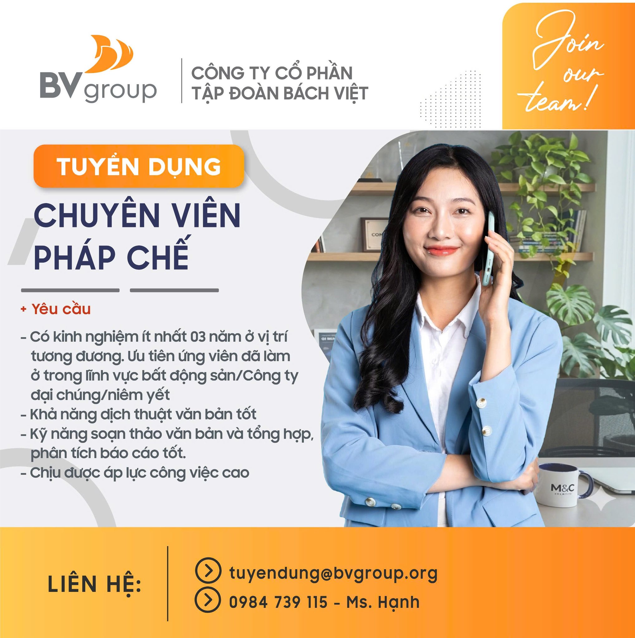 Chuyên viên pháp chế