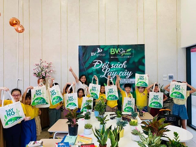 CBNV BV GROUP HƯỞNG ỨNG PHONG TRÀO SỐNG XANH